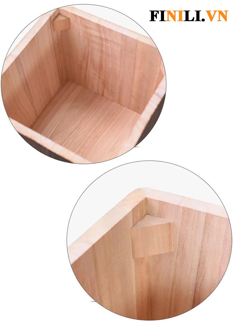 Ghế đôn được sản xuất từ chất liệu chính là gỗ tự nhiên có độ bền cao, độ cứng chắc cao