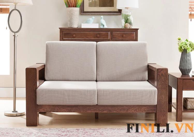 Ghế sofa được làm từ gỗ tự nhiên an toàn cho người sử dụng