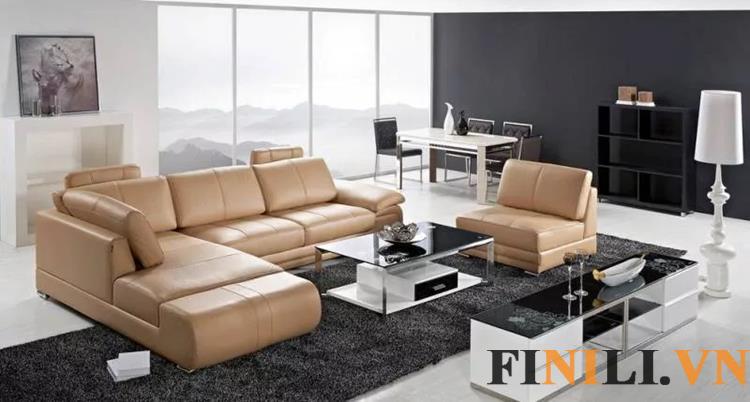 Ghế sofa tạo cảm giác thoải mái và thư giãn cho gia chủ khi ngồi nghỉ ngơi hoặc làm việc