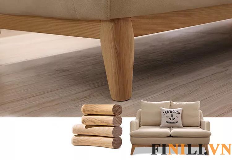 Ghế sofa gỗ tự nhiên có độ bền cao