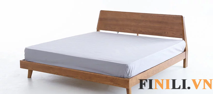 Giường ngủ gỗ cao cấp thiết kế hiện đại với ưu điểm nổi trội bền đẹp