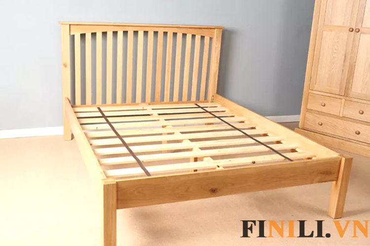 Giường ngủ với kết cấu tập trung chủ yếu vào độ bền và các công năng của sản phẩm