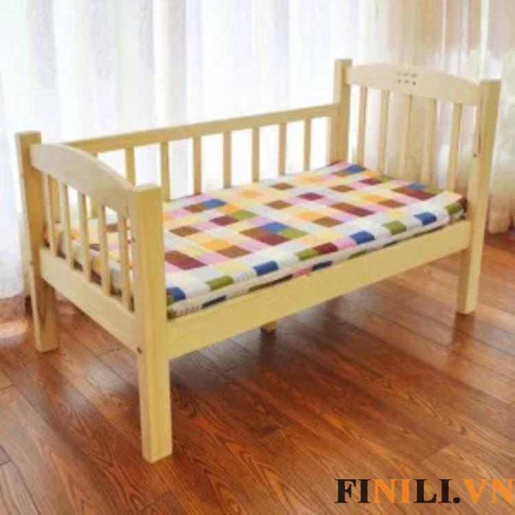 Giường gỗ dành cho bé từ 2-6 tuổi
