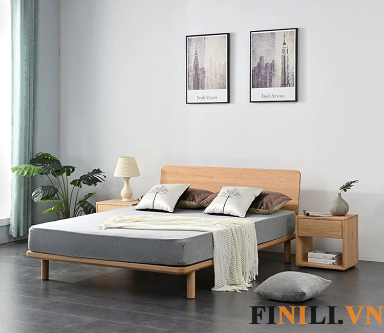 Giường ngủ thiết kế đơn giản đem đến không gian phòng ngủ của bạn một sự độc đáo mới lạ