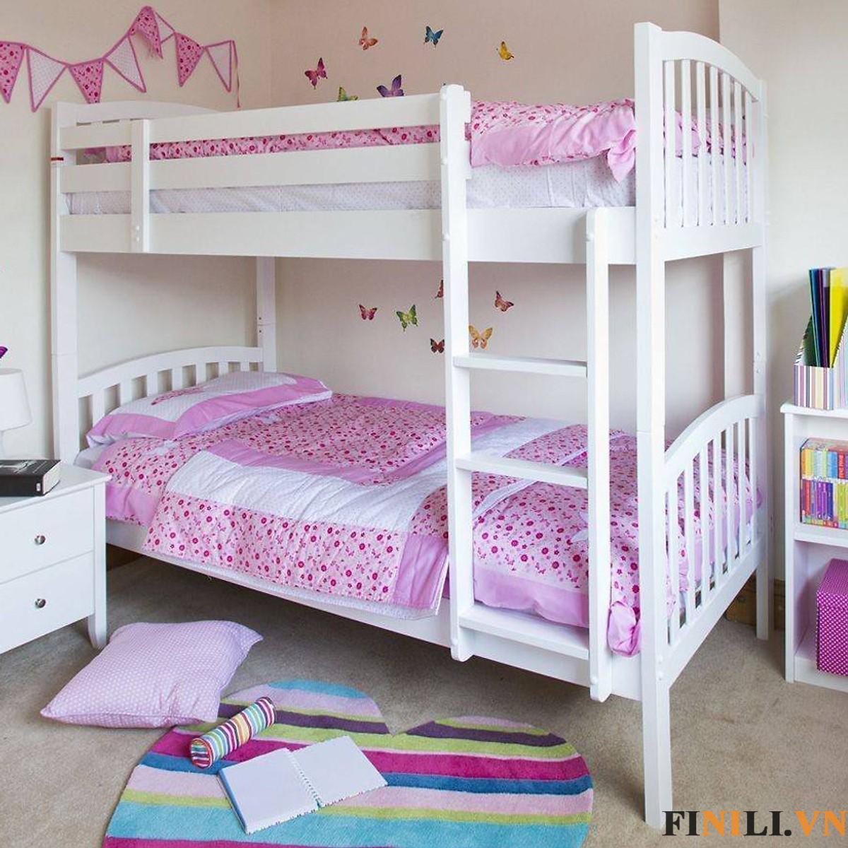 Giường tầng trẻ em cao cấp FNL 778 có kích thước nhỏ gọn, kiểu dáng đơn giản