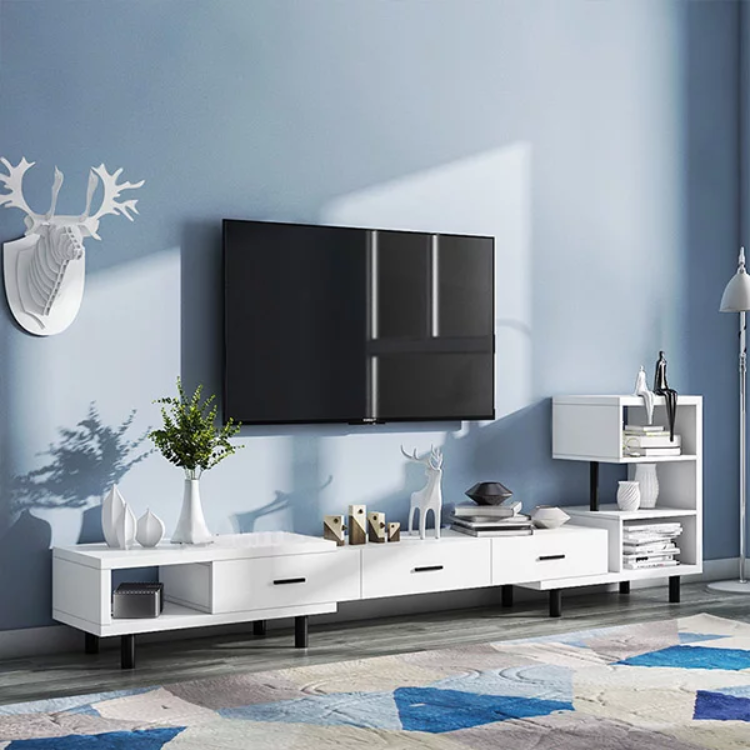 Kệ tivi đa năng thiết kế đơn giản hiện đại dễ dàng phối hợp với các vật dụng nội thất khác trong gia đình