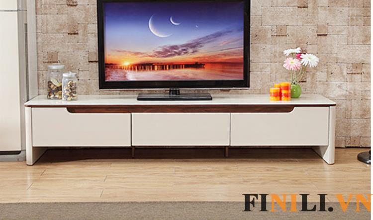 Kệ tivi thiết kế đơn giản phù hợp với nhiều không gian khác nhau trong nhà