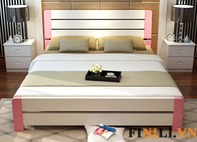 Mẫu giường ngủ thiết kế đẹp mang đến sự quý phái và sang trọng cho gian phòng của bạn