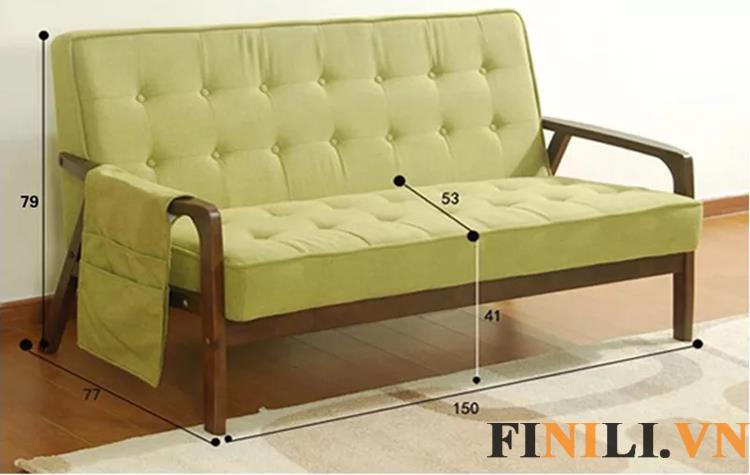 Chiếc ghế sofa nỉ phong cách hiện đại FNL 8162 được thiết kế vô cùng đa dạng