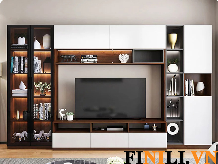 Tủ kệ tivi phòng khách thiết kế đẹp FNL-6940