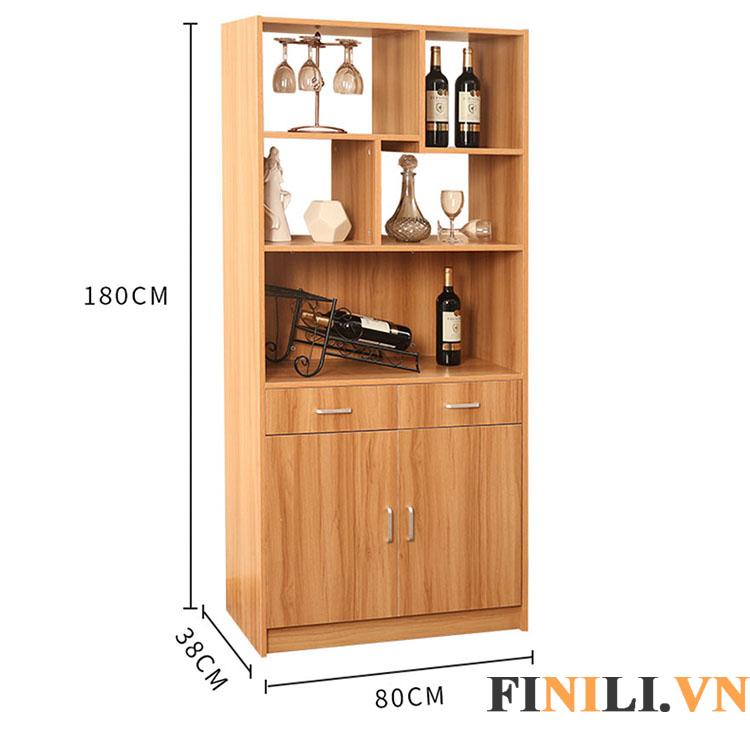 tủ rượu FNL-5583 nhỏ gọn nên không chiếm nhiều diện tích, giúp người dùng có thể bày trí theo sở thích
