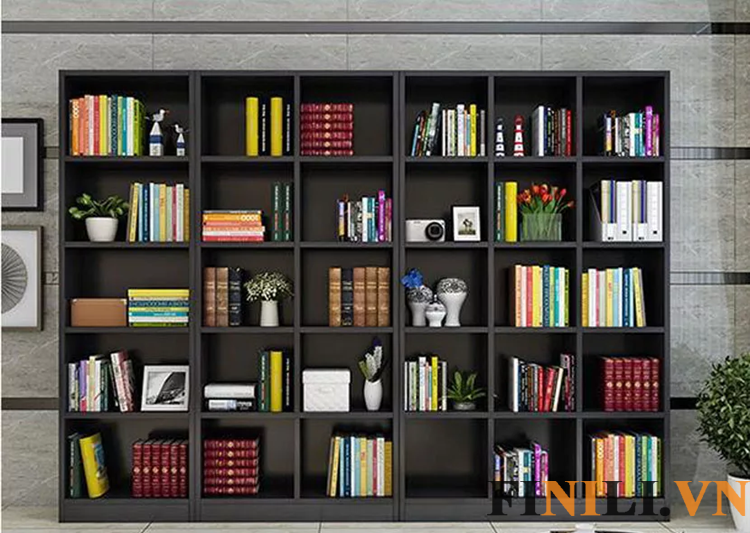 Tủ sách lớn để tài liệu có thiết kế hiện đại phù hợp nhiều không gian gia đình